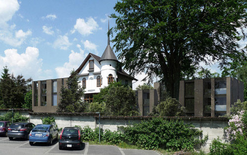 Visualisierung Mehrfamilienhaus in Sursee von Lütolf und Scheuner Architekten