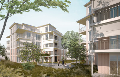 Bild von Nouveaux bâtiments de premplacement Zwischenbächen, Zurich Altstetten